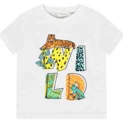 Korte mouwen T-shirt met Wild print voor jongens