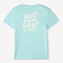 Korte mouwen T-shirt met zeethema jongens