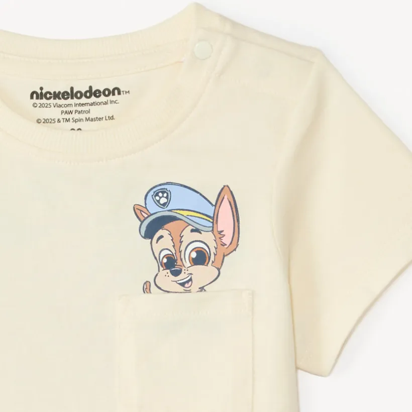 Korte mouwen T-shirt van Pat'Patrouille voor babyjongen