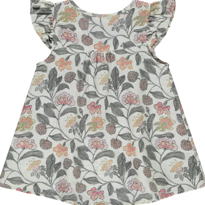 Korte mouwen tuniek met bloemenprint meisjes