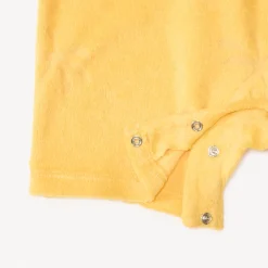 Korte palmboom reliëf badpak voor babyjongen