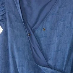 Korte portefeuille jumpsuit met strik meisjes