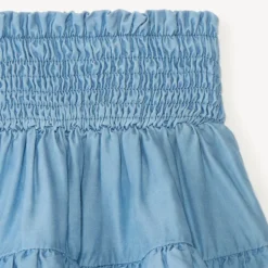 Korte rokje met ruffles voor meisje