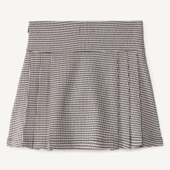 Korte rok met pied-de-pouleprint meisjes