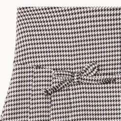 Korte rok met pied-de-pouleprint meisjes