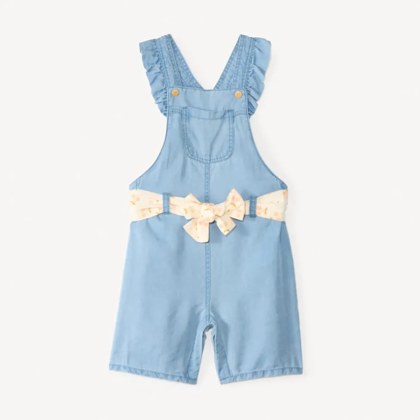 Korte schort met volants + fantasiegordel voor babymeisjes