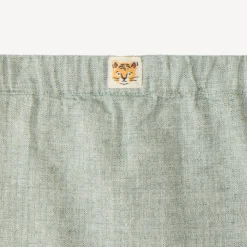 Korte set van 2 stukken: een shirt en een bermuda met tropische print jongens.
