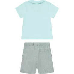 Korte set van 2 stukken met bermuda voor babyjongens