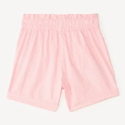 Korte stoffen broek met geborduurde strepen van Bilie Boo meisjes