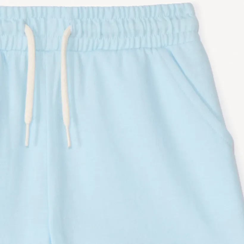 Korte unicolore tricot short meisjes