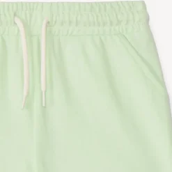 Korte unicolore tricot short meisjes