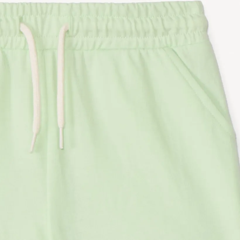 Korte unicolore tricot short meisjes