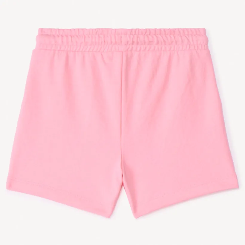 Korte unicolore tricot short meisjes