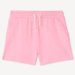 Korte unicolore tricot short meisjes