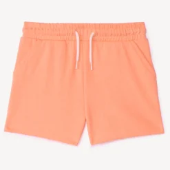 Korte unicolore tricot short meisjes