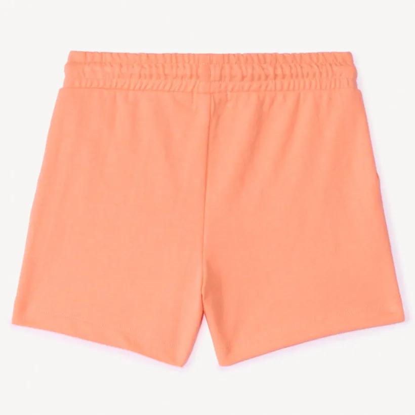 Korte unicolore tricot short meisjes