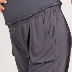 Korte zwangerschapsbroek met hoge hoofdband