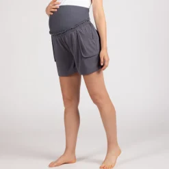 Korte zwangerschapsbroek met hoge hoofdband
