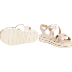 Kruisband sandalen met dikke zool meisjes