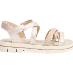 Kruisband sandalen met dikke zool meisjes