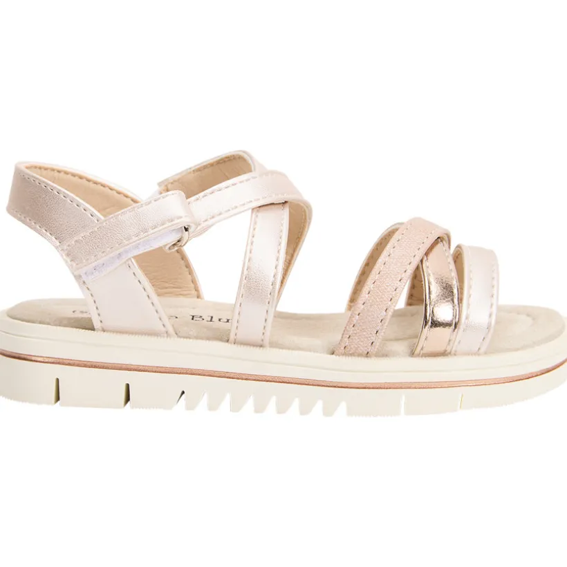 Kruisband sandalen met dikke zool meisjes