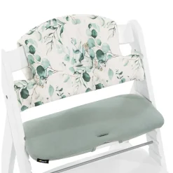 Kussen voor hoge stoel Select Jersey Leaves Mint