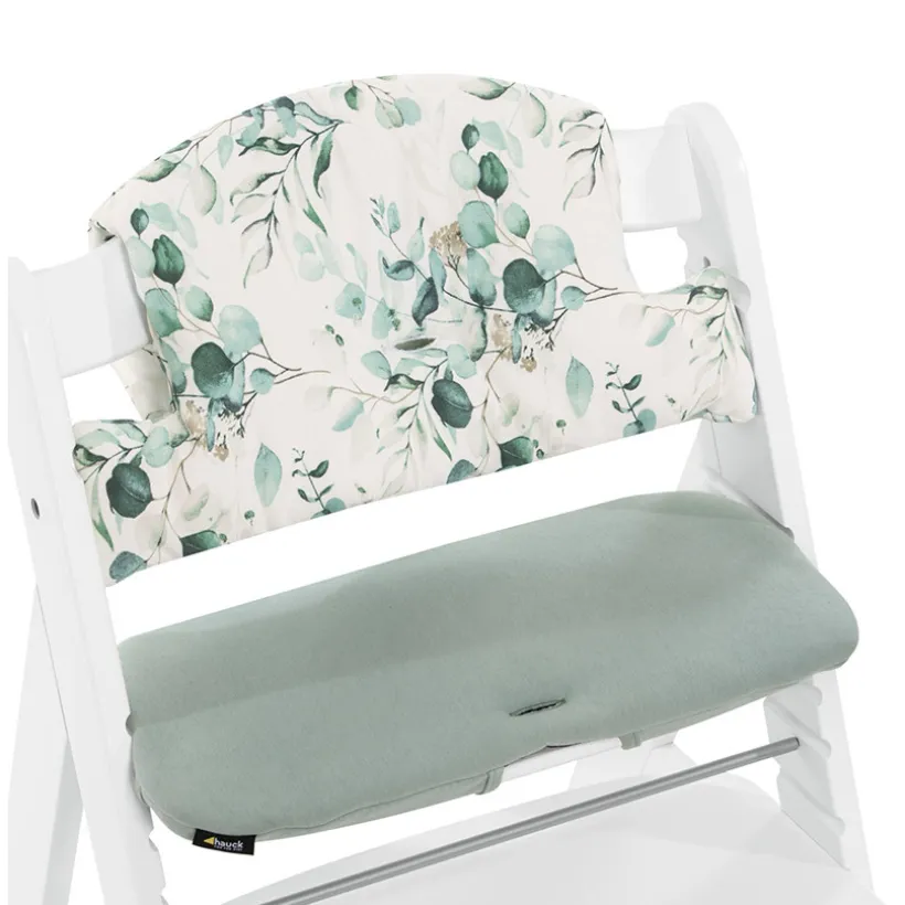 Kussen voor hoge stoel Select Jersey Leaves Mint