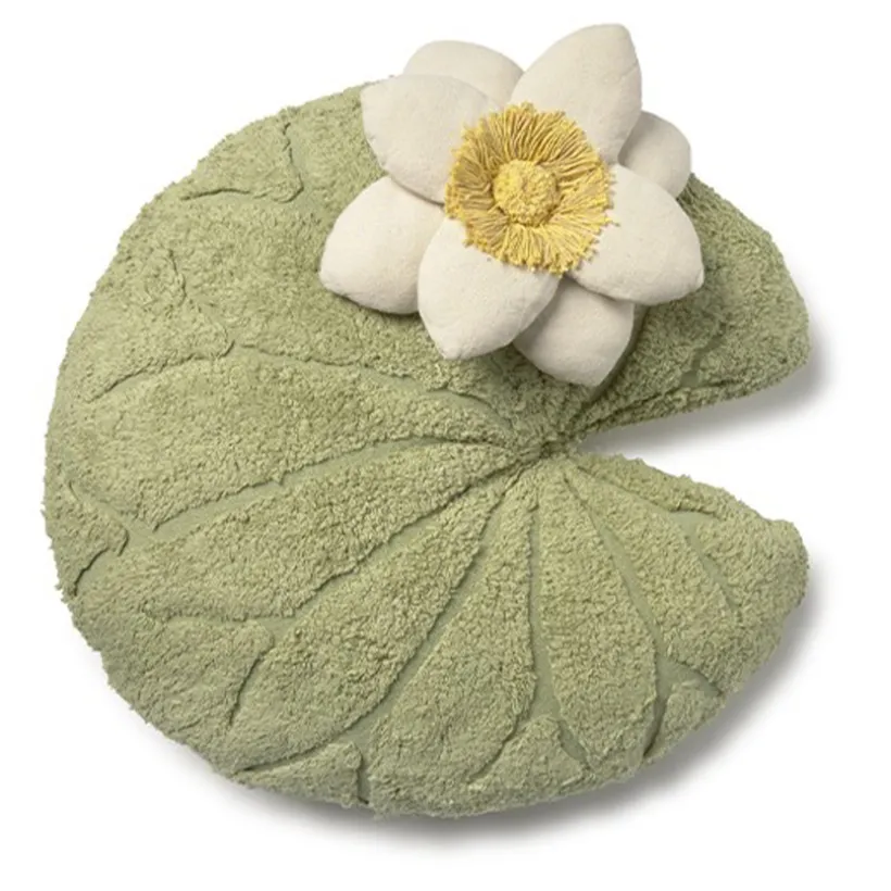 Kussen voor op de vloer 2-in-1 60x60cm Water Lily