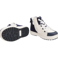 Laarsjes met fluweel details voor jongen