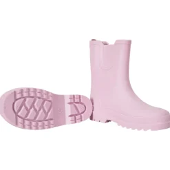 Laarzen van rubber in het roze meisjes