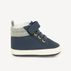 Laarzen voor babyjongens met elastische veters en klittenbandsluiting