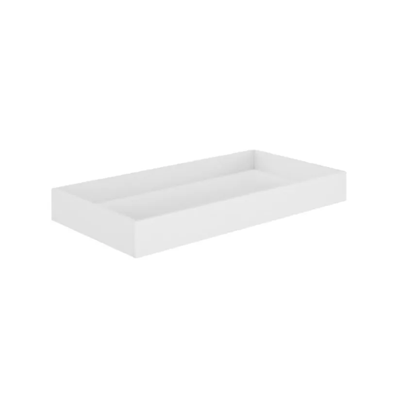 Lade Bed Arthur 120 cm - Wit