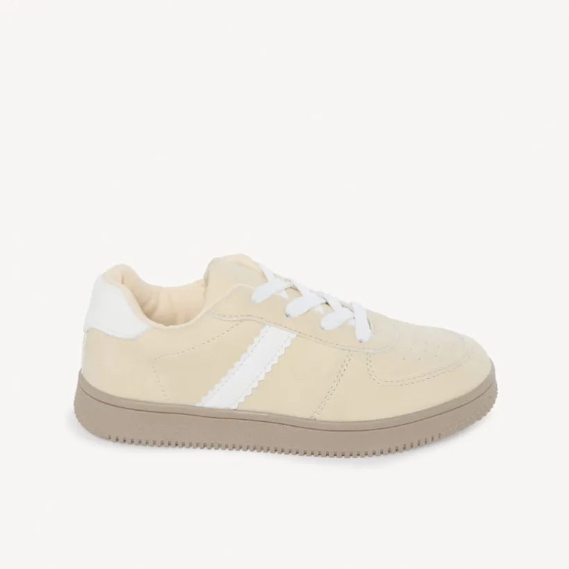 Lage jongens sneakers van kunstleer