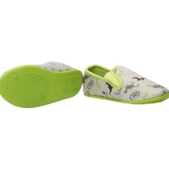 Lage pantoffels met dinoprint jongens
