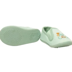 Lage slofjes met jungleprint voor babyjongens