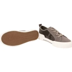 Lage sneakers in camouflageprint jongens