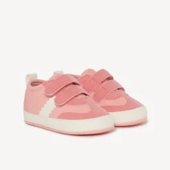 Lage sneakers met band voor babymeisje