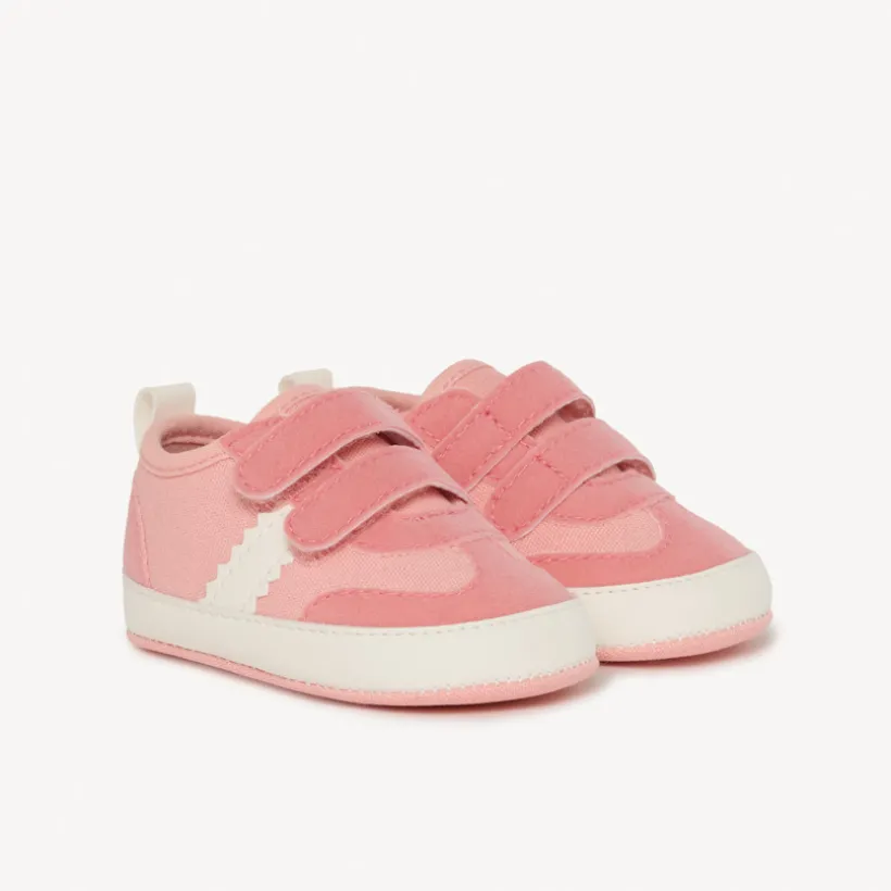 Lage sneakers met band voor babymeisje