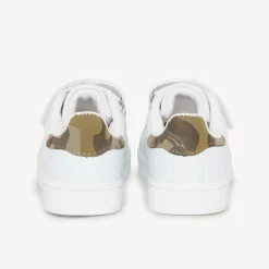 Lage sneakers met camouflage-inzetstuk voor babyjongens
