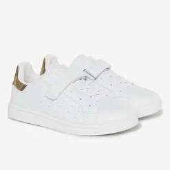 Lage sneakers met camouflageprint inzetstuk jongens