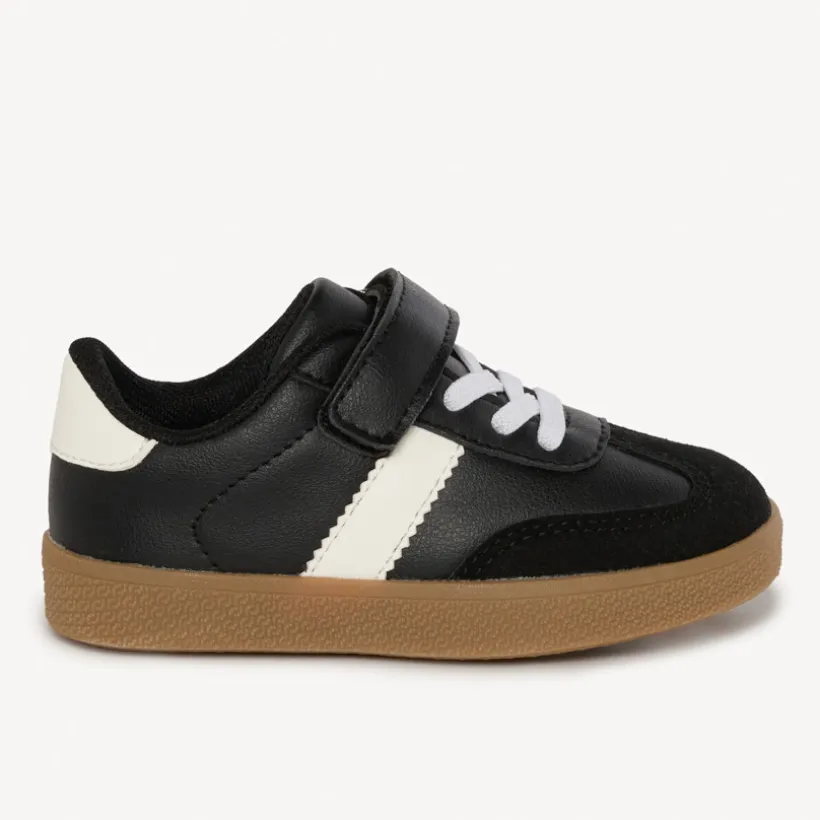 Lage sneakers met contrasterende zool jongens