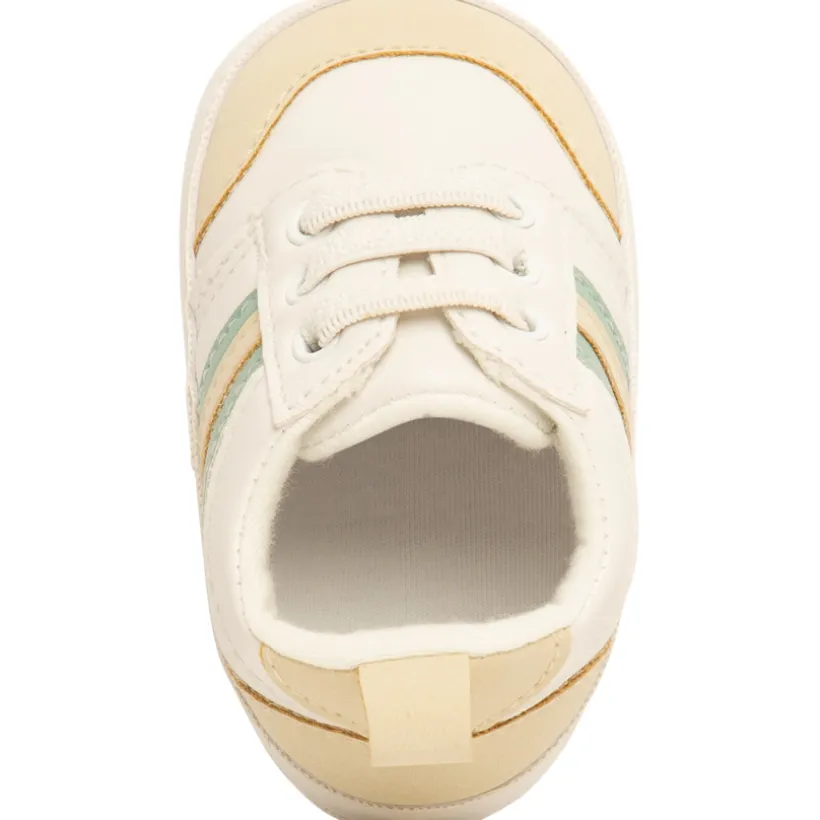 Lage sneakers met elastische veters voor babyjongens