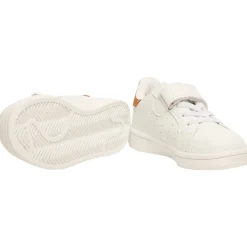 Lage sneakers met elastische veters en scratch voor babyjongens