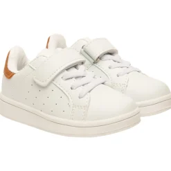 Lage sneakers met elastische veters en scratch voor babyjongens