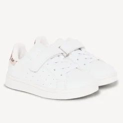 lage sneakers met luipaardprint meisjes