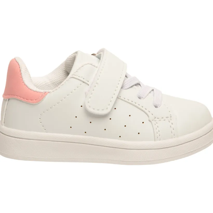 Lage sneakers met veters en scratch meisjes