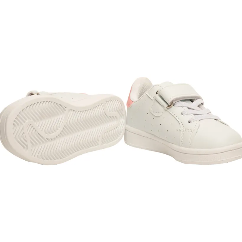 Lage sneakers met veters en scratch meisjes