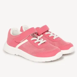 Lage sneakers met veters en velcro, uni, meisjes