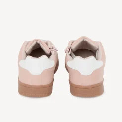 Lage sneakers van kunstleer meisjes