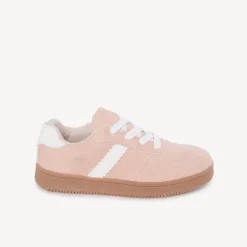 Lage sneakers van kunstleer meisjes